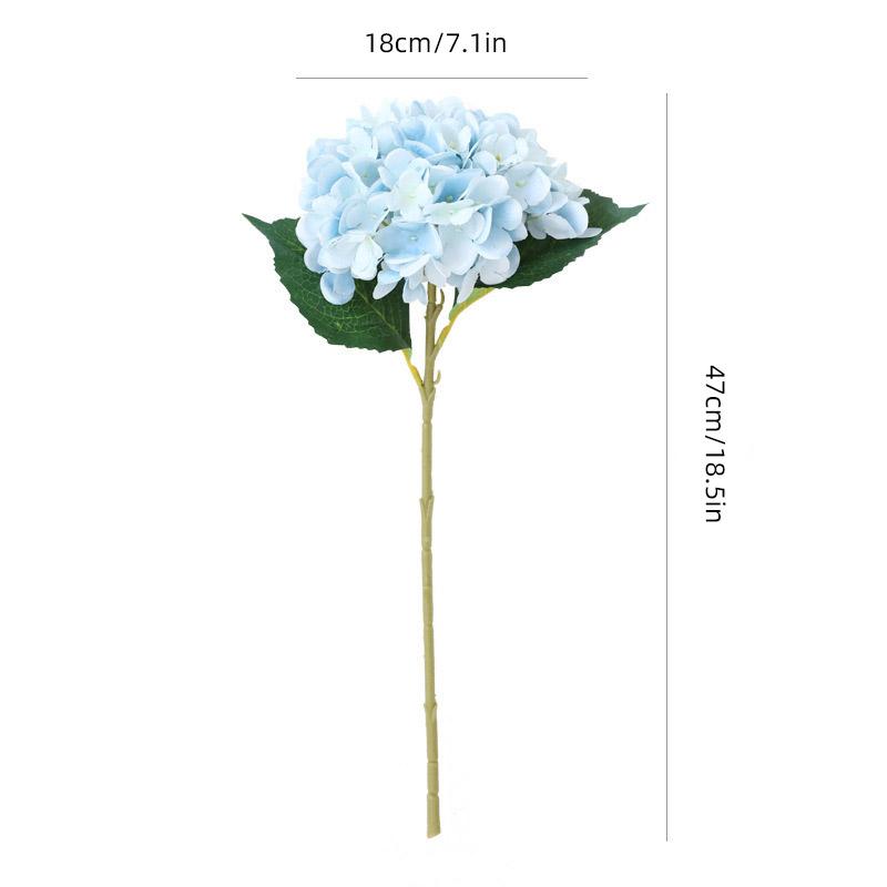 Simulation Hydrangea Artificial Flowers DIY Wedding Flower Home Decoration Photography Props Fake Flowers