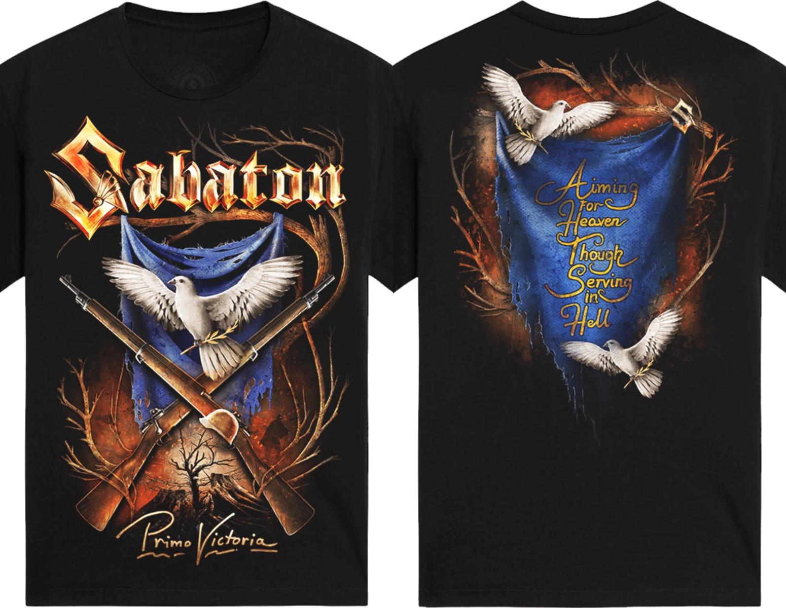 

Sabaton Флот Крігсмаріне Альбом Футболки Метал Рок Гурт Принт для Фанатів Важкі Великі Жіночі Чоловічі Хіп-Хоп Вуличний Харадзюку Топи L