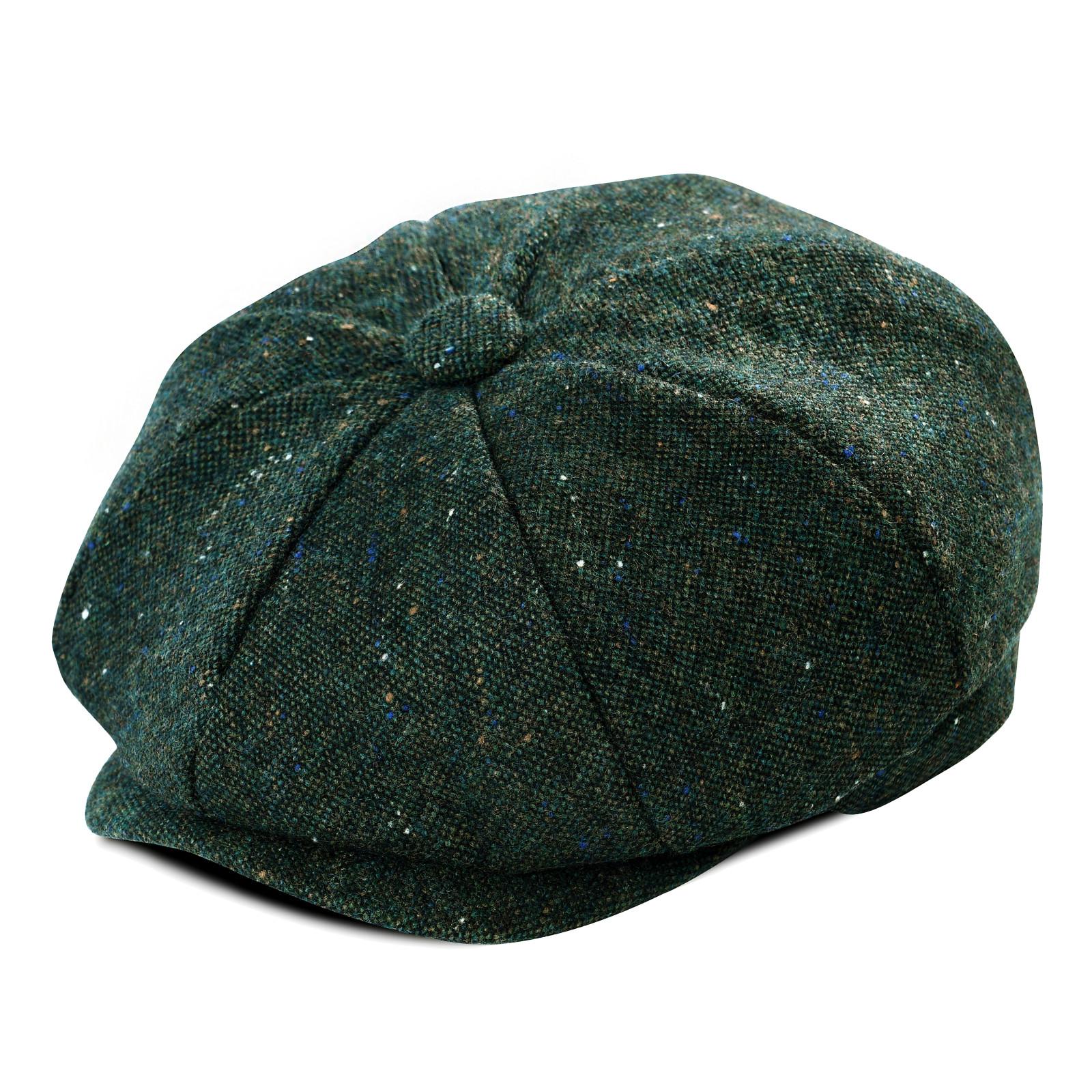 Jangoul Kinder Nieuwspetjes Kleine Maat Jongen Wol Tweed Platte Pet Visgraat Meisje Baby Peuter Jeugd Baret Hoed Voor Kind 52cm gray