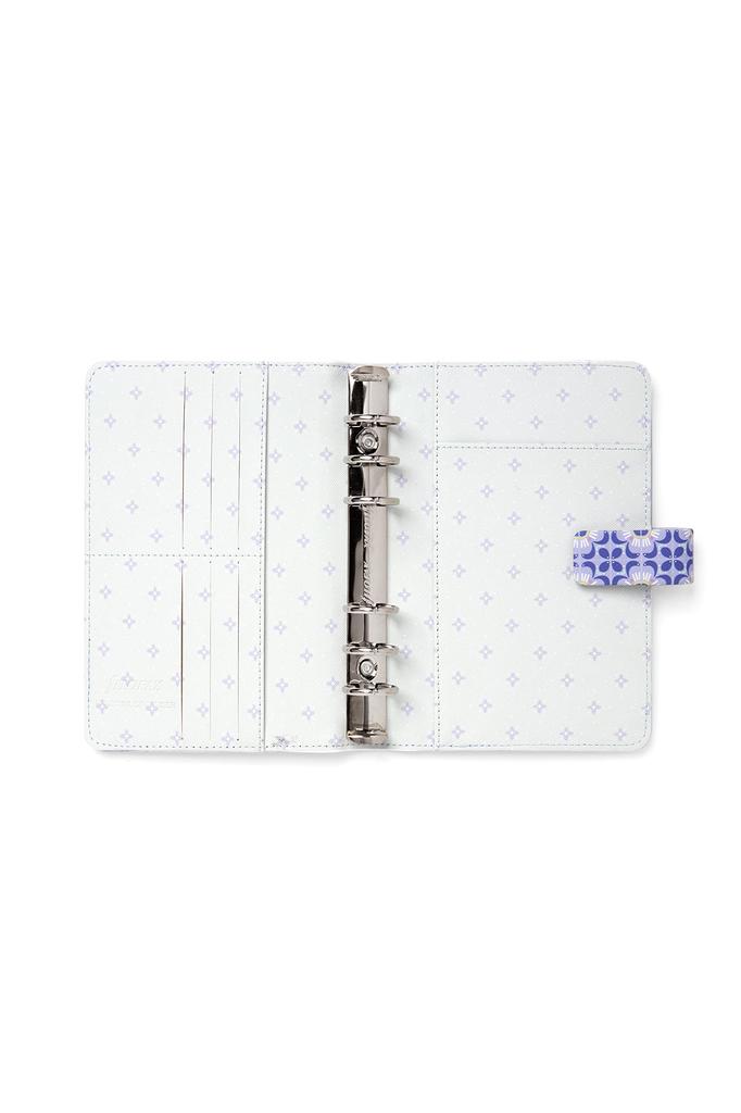 Filofax Mediterranean System Organizer Bible Blue 022689 Official Import