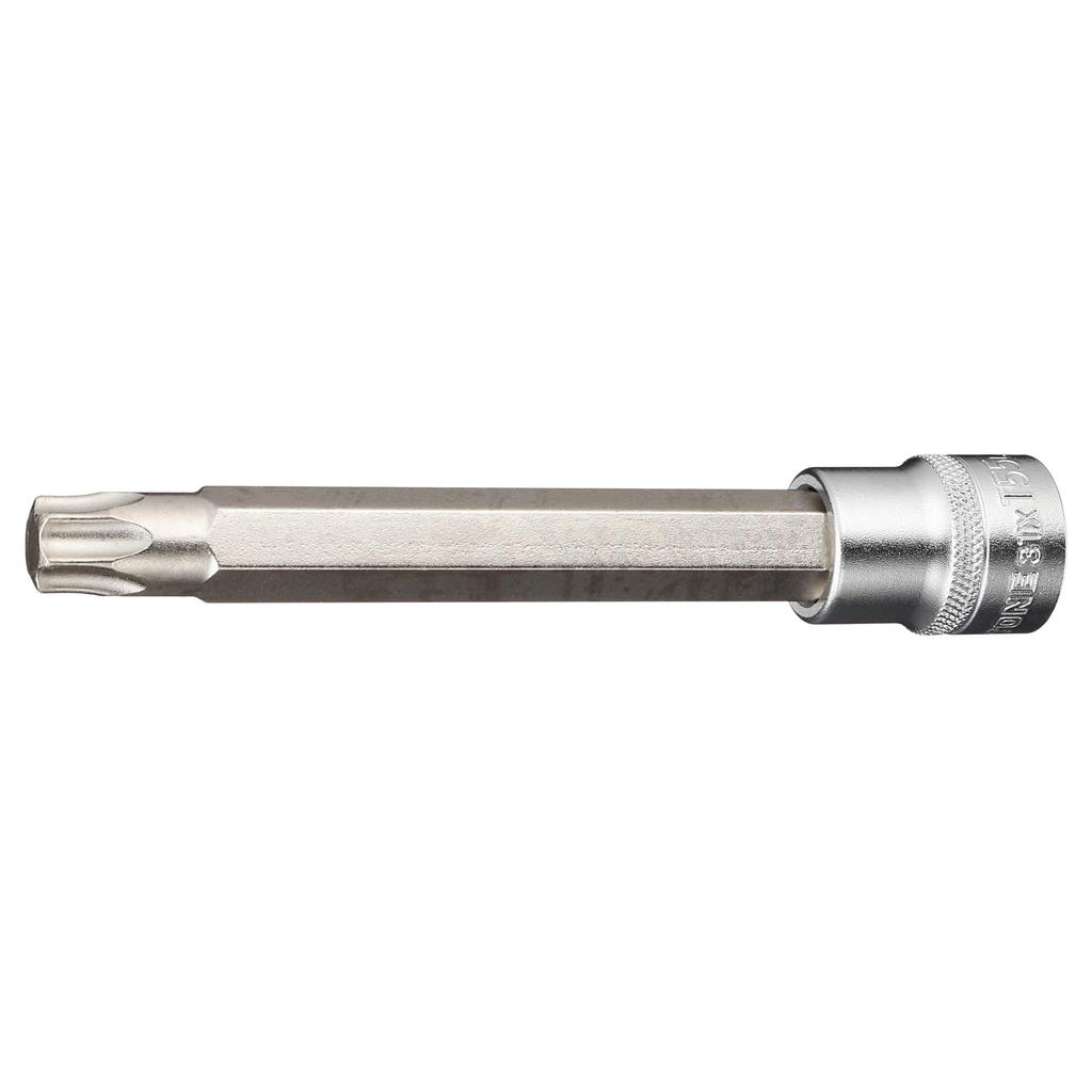 TONE Long Torx Socket T55 (Heavy Duty), 3TX-T55L, 9.5mm (3/8") Drive,