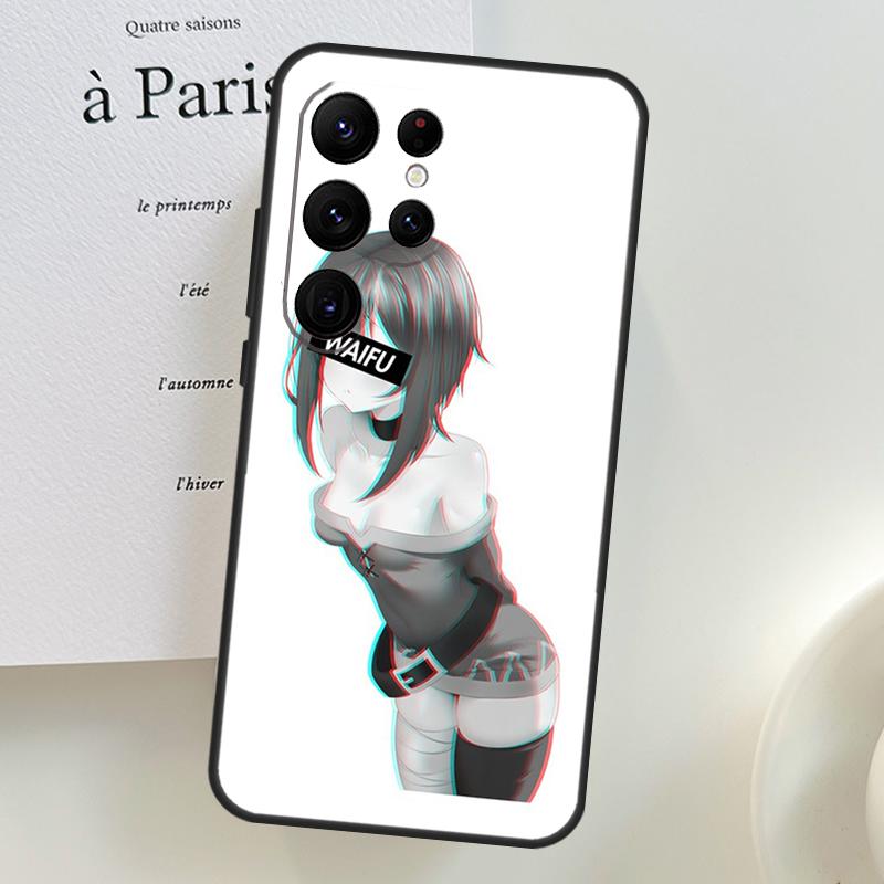 Sugoi Senpai Anime Waifu Sexy Girl Case For Samsung Galaxy S26 Ultra S25 S24 S23 S22 S21 S10 Plus S20 FE S25 Ultra Phone Cover