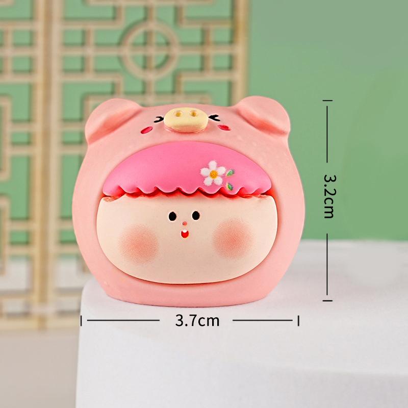 

Cartoon Cute Small Animals Landscape Ornaments Miniature Figurines Creative Diy Home Decoration Accessories Gifts
