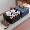 Dehua Mutton-fat Jade White Porcelain Kung Fu Tea Gaiwan Set