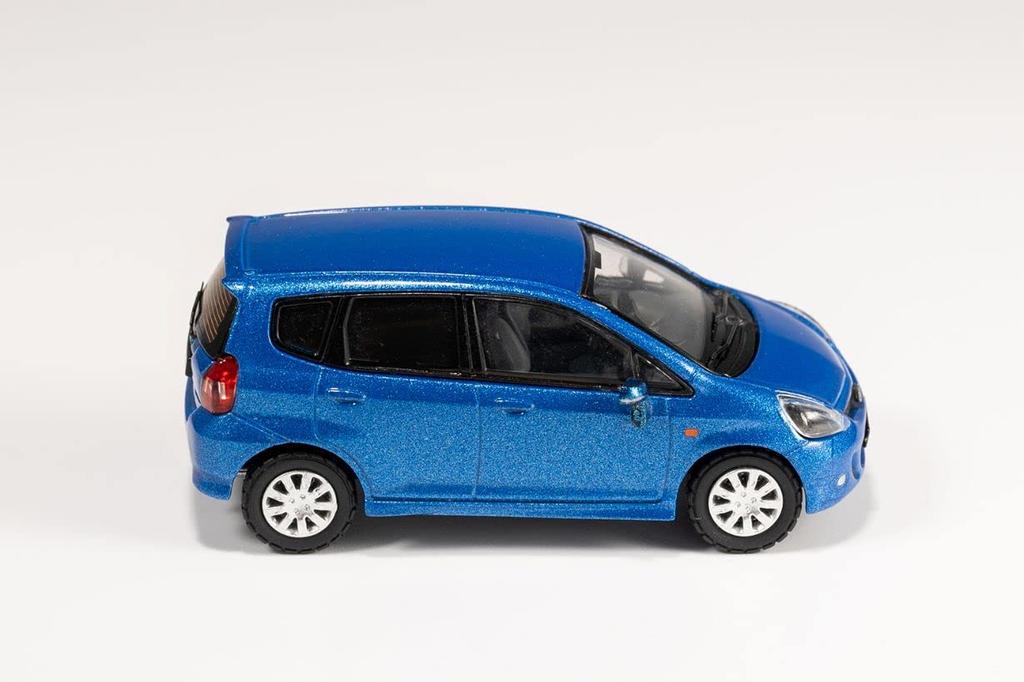 Gaincorp Products 1/64 Honda Fit GD - LHD Blue Finished Product KS027-130