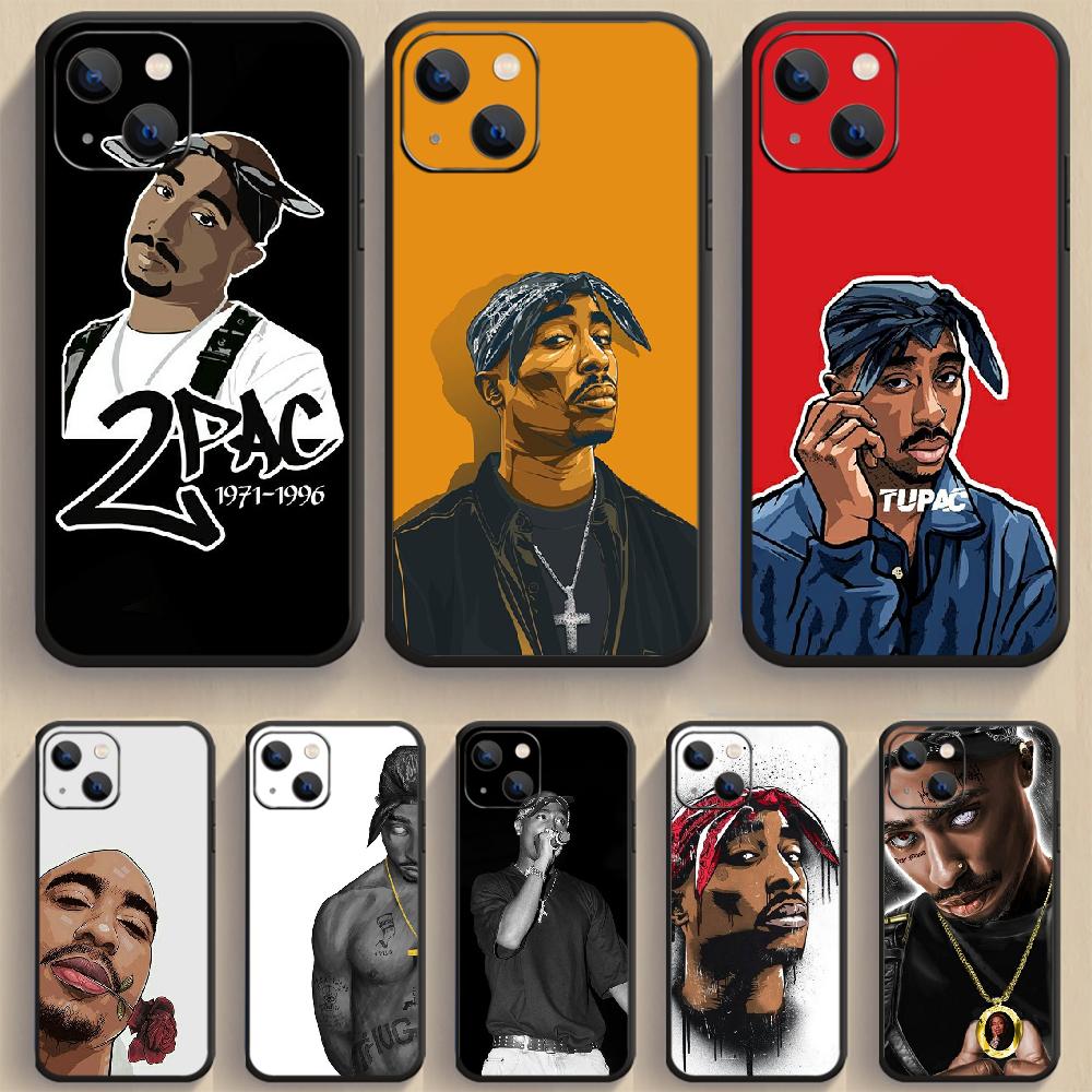 Buy Rapper Hip Hop 2pac Tupac Phone Case Cover Cell For IPhone Xiaomi ...