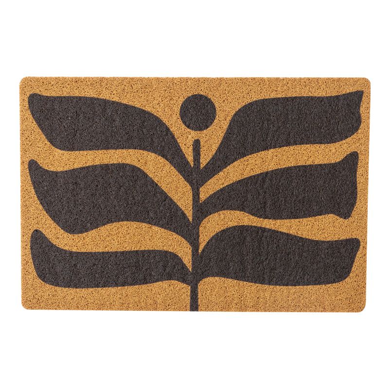 American retro high-end home floor mat, door blanket, porch foot pad, silk ring, dirt-resistant, washable and cutting carpet