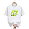 Mens Roundneck Tshirt 67 Size  Retro Digital Pattern Design for Casual and Fashionable Outdoor Wear Tshirt
