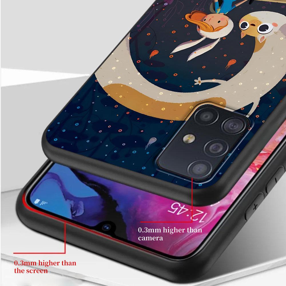 Fionna and Cake Case for Samsung Galaxy A51 A53 A54 A31 A52 A12 A13 A21s A22 A32 A11 A22 A33 A41 A52s A73 A14 TPU Phone Cover