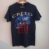 Creed Band Amerikanische Tour 90er Jahre Schwarzes T-Shirt Herren Damen Nachdruck Unisex T-Shirt