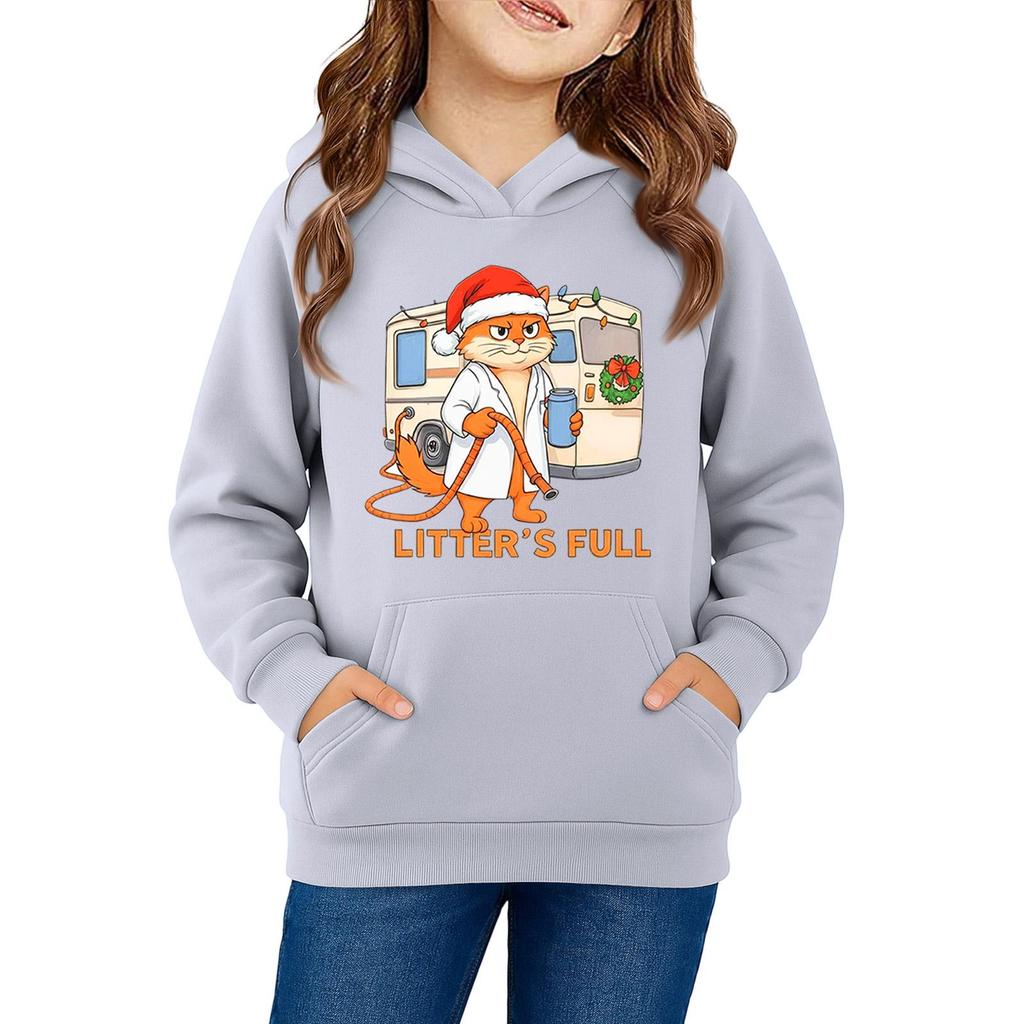 Sweatshirts für Teenager-Mädchen, Kapuzenpullover, langärmelig, mit Kordelzug, süßer, übergroßer Kapuzenpullover