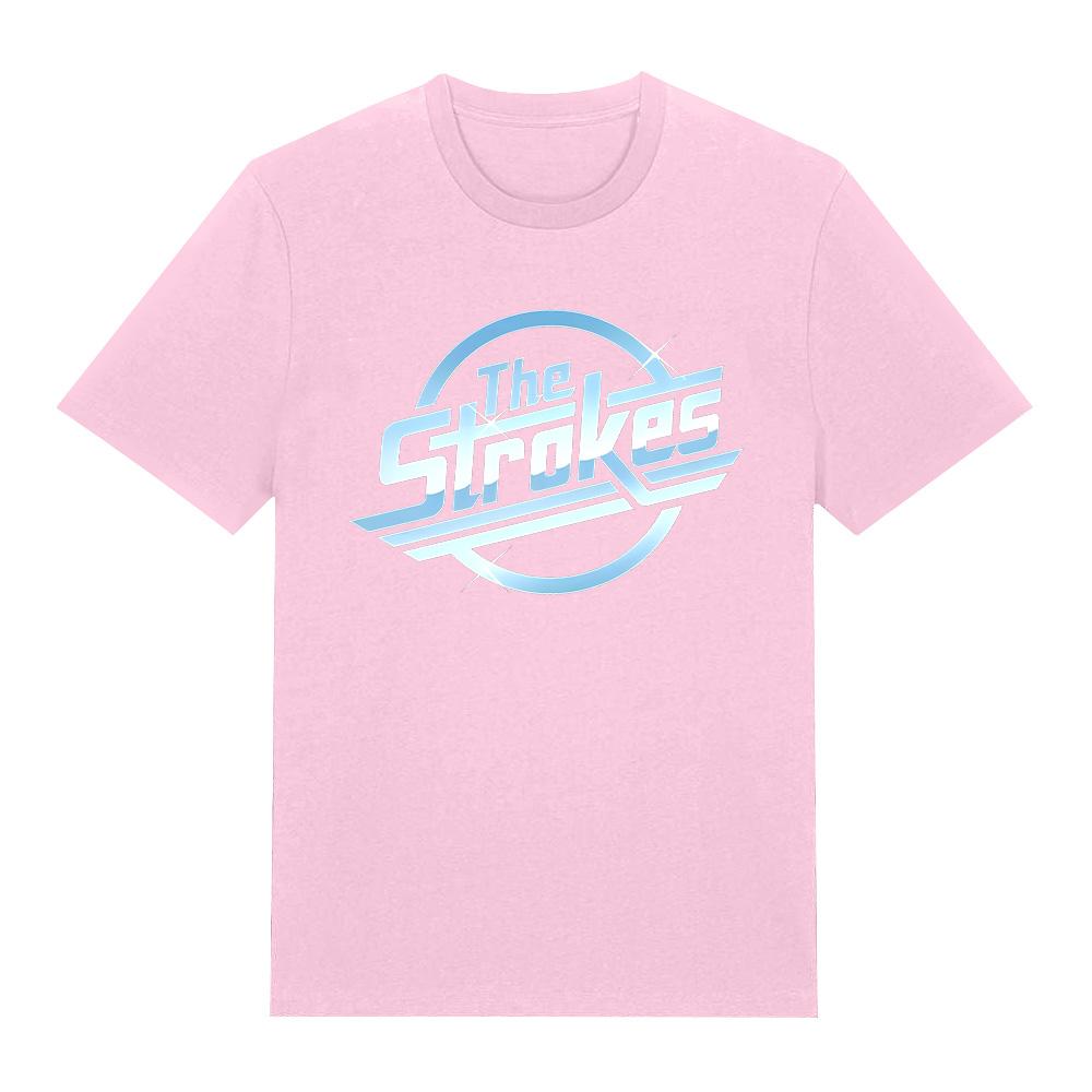 The Strokes Rock Band Logo T Shirts The Strokes Merch T-shirts Vintage Graphic Print Clothes Unisex Pure Cotton Short Sleeve Tees Anime T-shirt