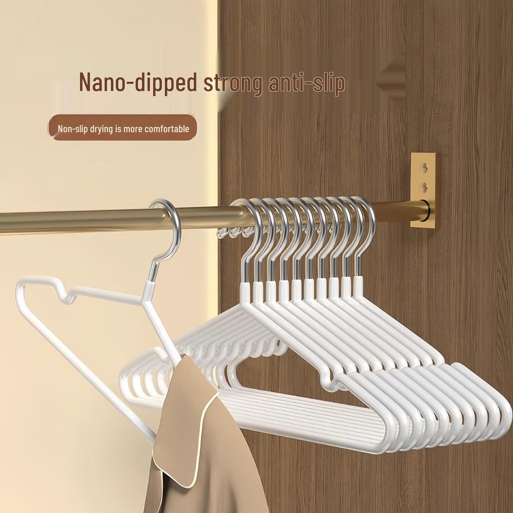 Seamless Non-Slip Thickened Clothes Hangers for Dorms and Adults