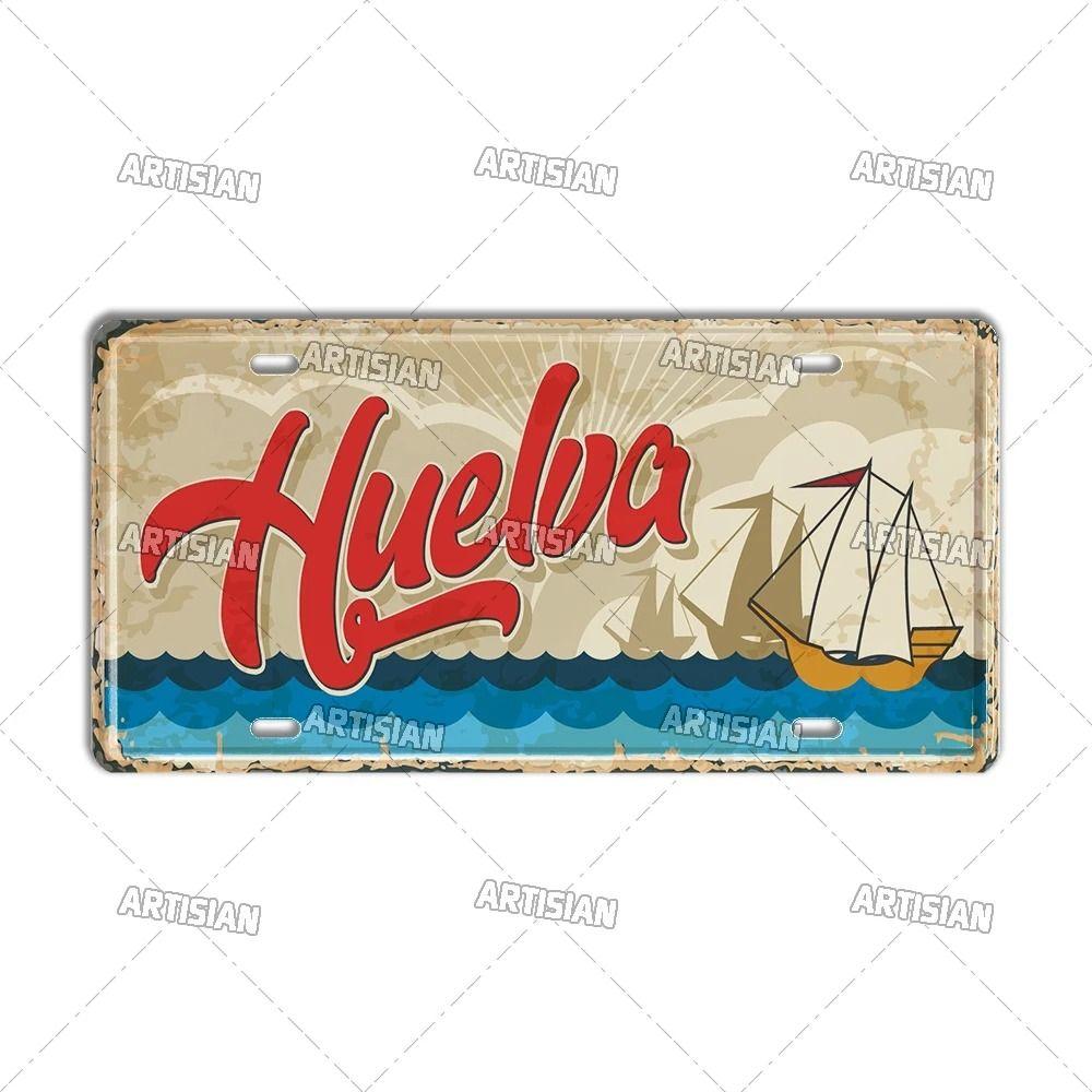 Garage Bar Metal Wall Sign, Auto Interior Decor Plaque 20x30cm