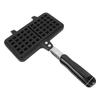 Stovetop Waffle Maker Pan Anti Stick Aluminum Even Heating Double Waffle Baking Pan for Breakfast