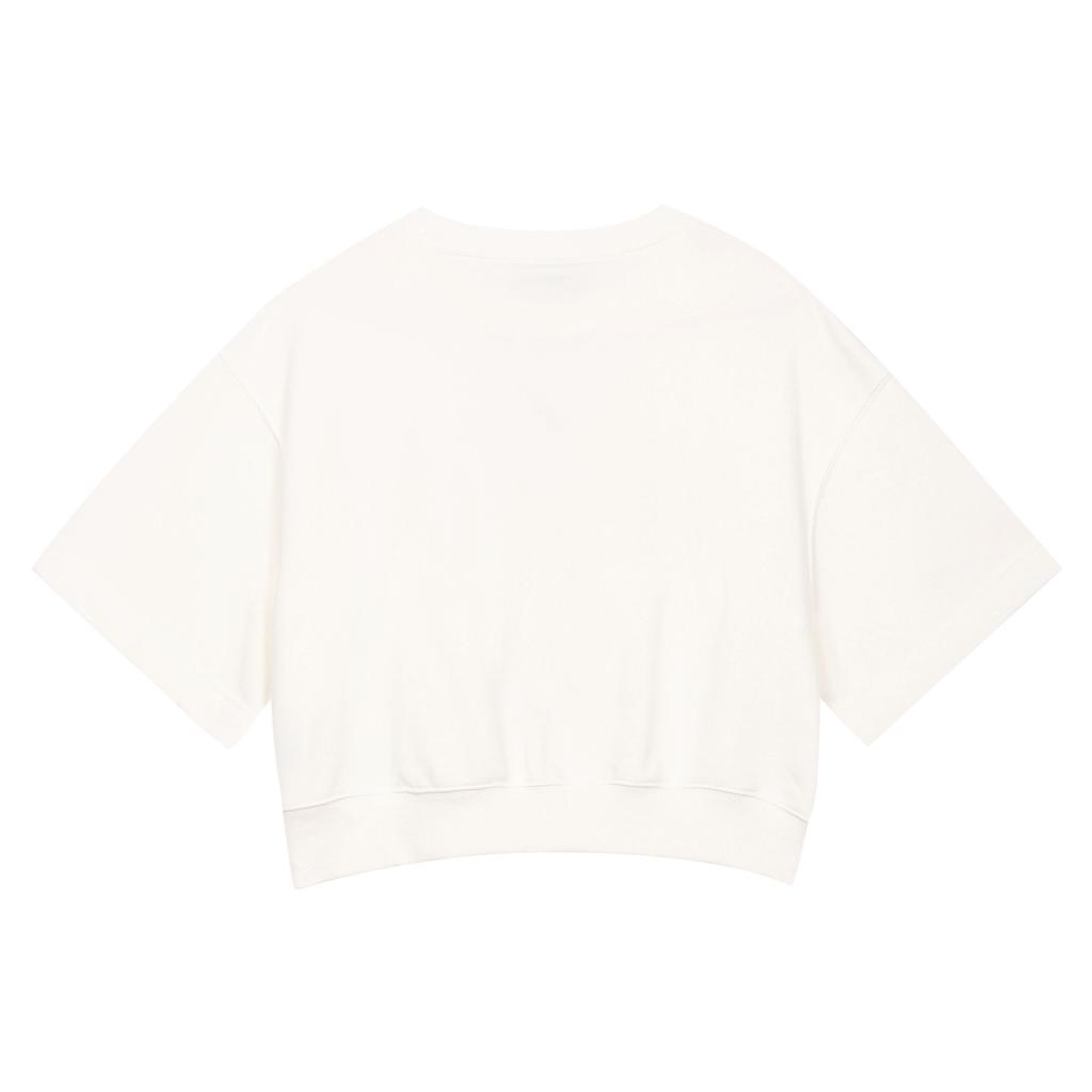 Nike Sportswear City Utility Logo Short-Sleeve Cropped Top Women Tops White DV8039-133