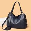 New Women's Crossbody Bag, Large Capacity, Soft Leather, Mom Bag, European and American Style, Shoulder Bag, Tassel Tote Bag