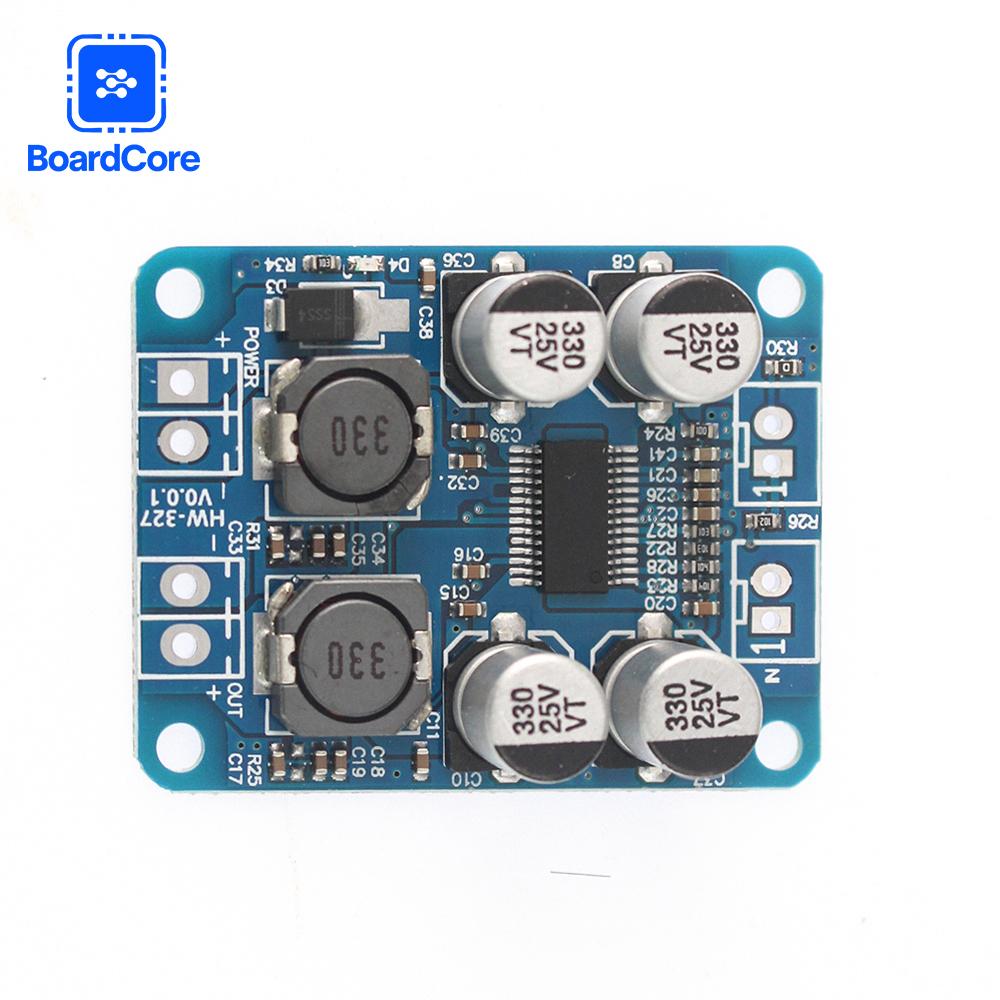 DC PBTL Mono Digital Audio Power Amplifier Board Module 8-24V TPA3118 60W Single Channel Digital Amp Module for Audio DIY