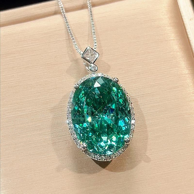 Jewelry Simulation Bird'S Nest Chepala Green Jewelry Light Luxury Set 15 * 20-13 * 18