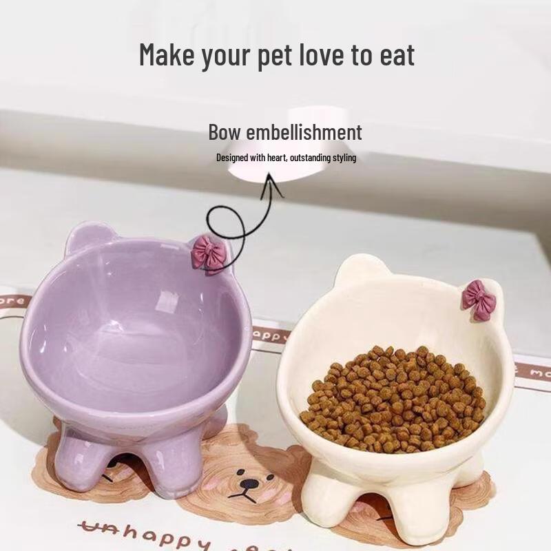 Vengo Cute Ceramic Pet Bowl