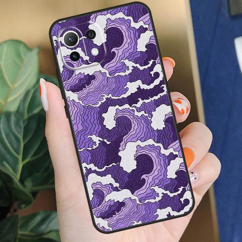 

Purple Aesthetic Case For Xiaomi 15 14 Ultra 13T 14T 15T Pro 17 Pro Max POCO X7 Pro X5 X6 F5 F6 F7 F8 Coque POCO X6 Pro