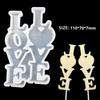 Silicone Lollipop Molds Round Heart Star Rabbit Shape Candy Mold Cake Topper Decorating Tools Chocolate Biscuit Baking Mould