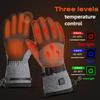 Electric Heated Gloves Waterproof Touchscreen 3 Heat Settings Heating for Outdoor Motorcycle Skiing Hiking Cycling for Men Women