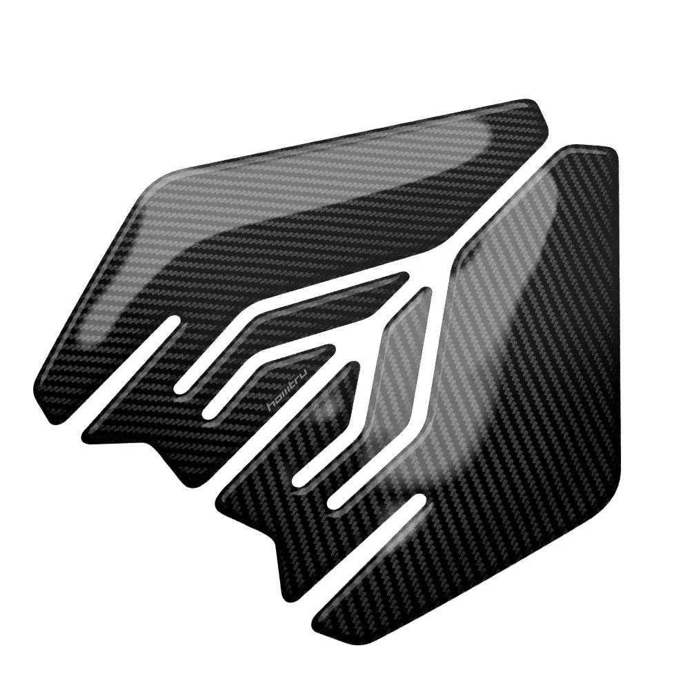 for Yamaha TRACER 7 2021-2024 Motorcycle Carbon Side Tank Pad Protection Grip чёрный