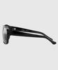 Tuditeo Vis Large Size Uv Protection Horn-Rimmed Running Sunglasses Nylon Lens C1 Glossy Black