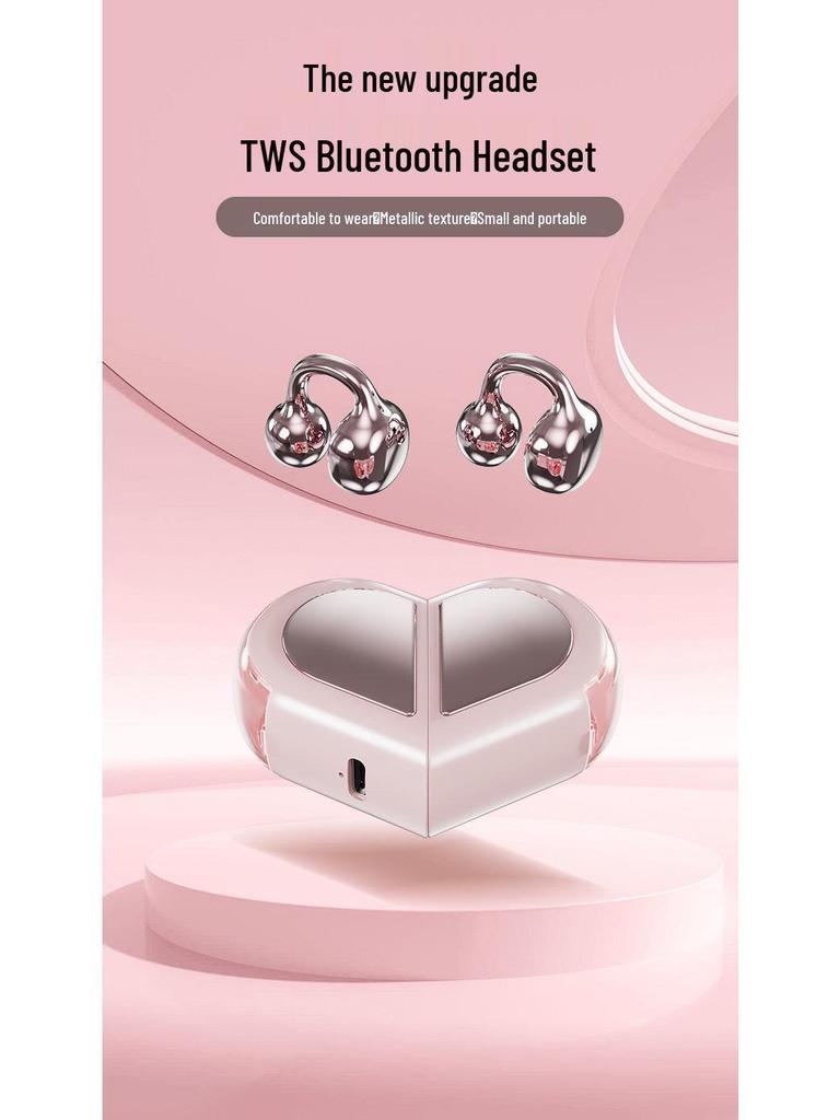 Xin Xing Creative Rotatable Mini Clip-on Low Latency Bluetooth Esports Earphones