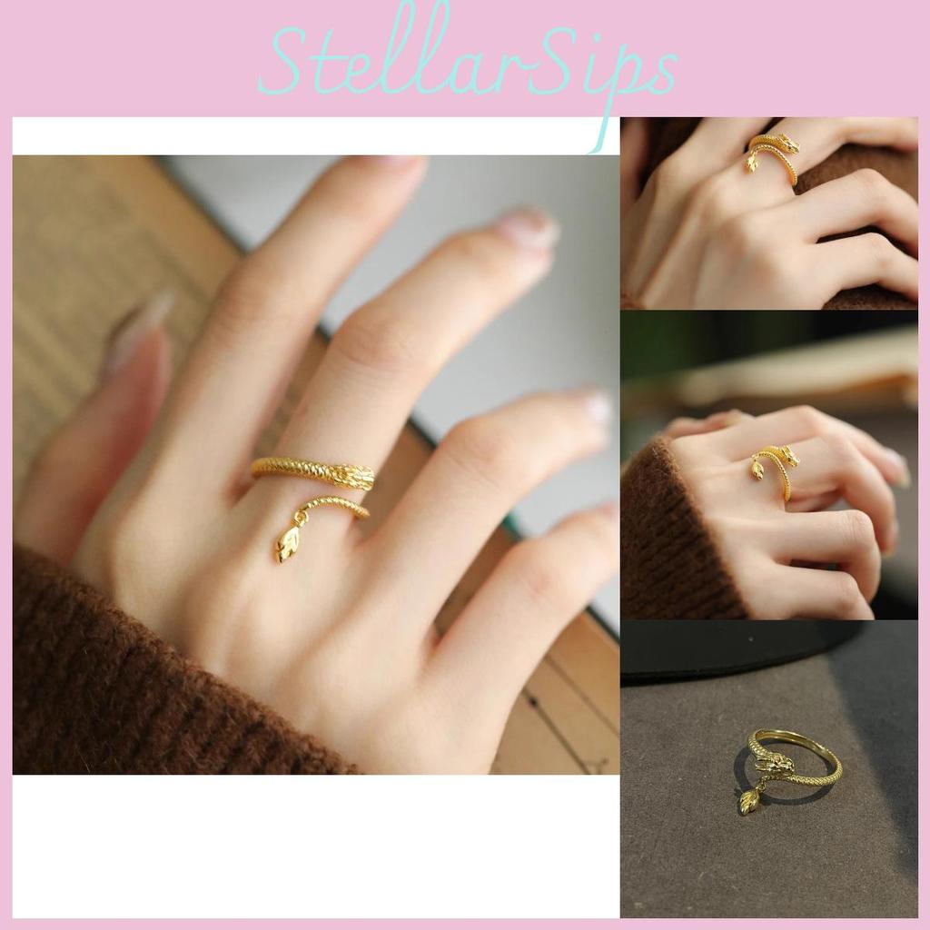 Exquisite Adjustable Open Finger Ring For Women Featuring Unique Geometric Design