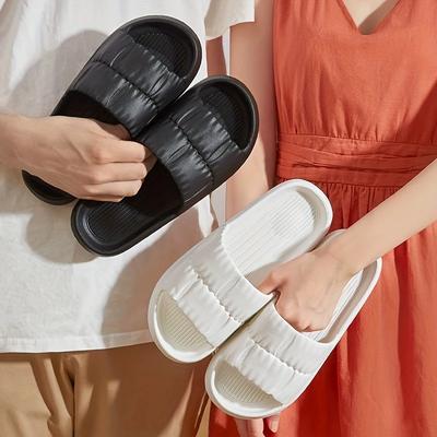 Women Soft Sole Cloud Slippers Summer Beach Thick Platform Slipper Sandals Women Korean Eva Slippers for Home Flip Flops Woman