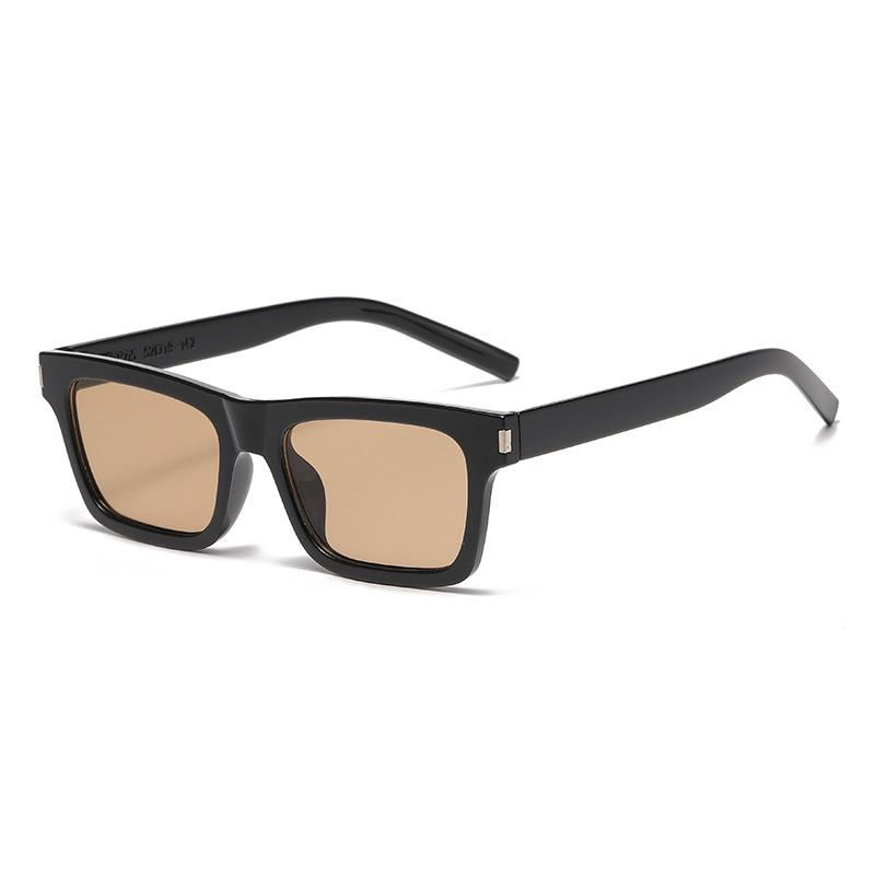 New Vintage Square Sunglasses Women Men Brand Rectangle Sun Glasses Female Oval Eyewear Oculos De Sol for Male Female Eyeglasses