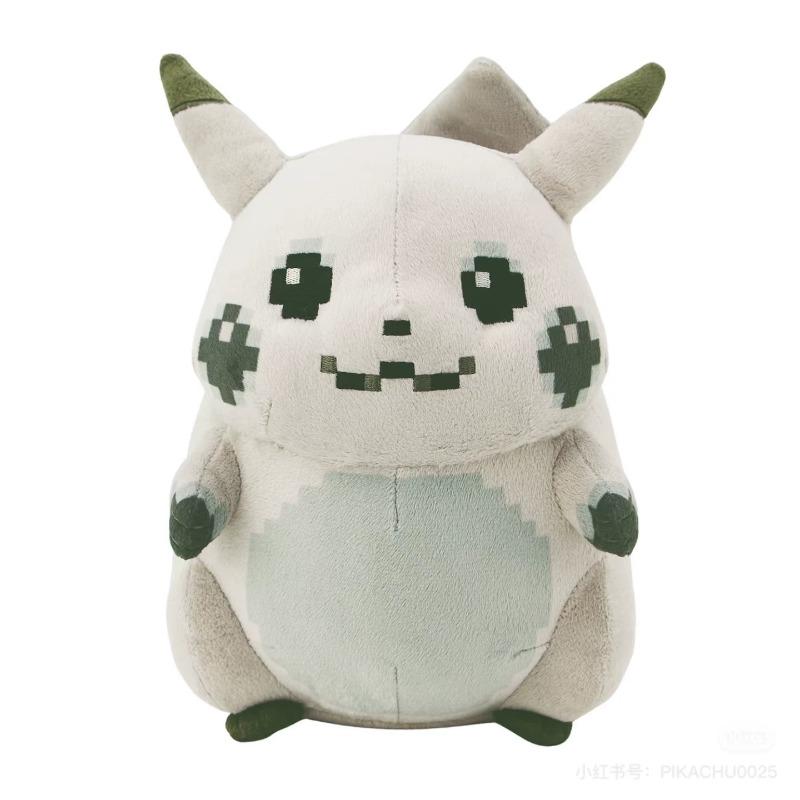 

Center PokéMon 30th Anniversary Pikachu Peluche Pixel Style Plush Toy Stuffed Doll Anime Fans Collection Decoration Toy 20cm
