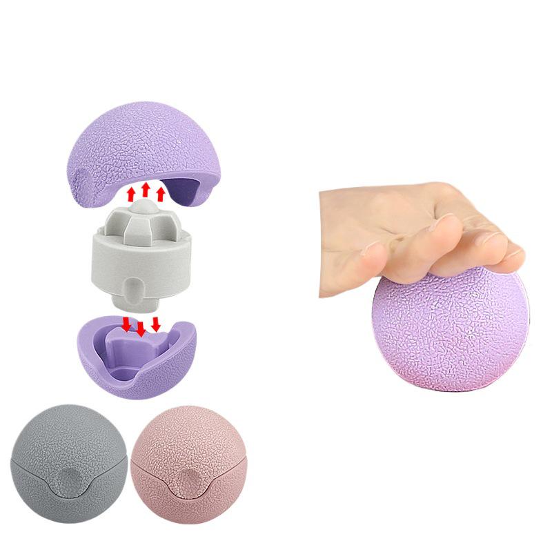 3-in-1 Handheld TPE Fascia & Yoga Massage Ball for Muscle Relaxation