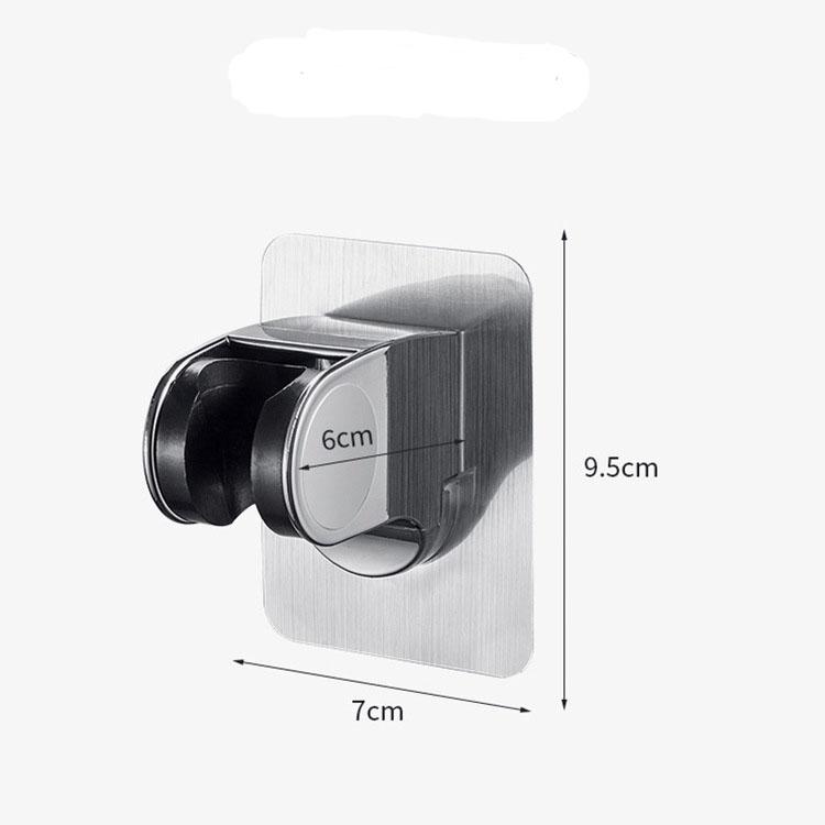 No Drilling Fixed Base, Rain Shower Head Seat, Water Pipe Bracket, Rain Hose Seat Accessories