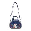 SWIMMER Mini Boston Strawberry Bag, Rabbit, SWM-391-NV