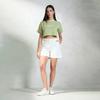 Virgio Women Crop Length Regular Boxy Fit Round Top