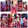 H-Hazbin H-Hotel Angel Dust Coque de téléphone pour Xiaomi Poco X7 X6 X5 X3 Pro X4 Nfc F7 Ultra F6 F5 F4 Gt M6 M5S M4 M3 Silicone Souple Co