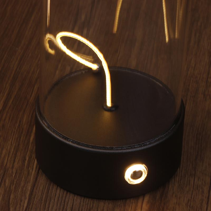Mini Minimalist Table Lamp Cordless Led Desk Lamp Rechargeable Modern Night Lights Portable Nightstand Lamps For Bedroom