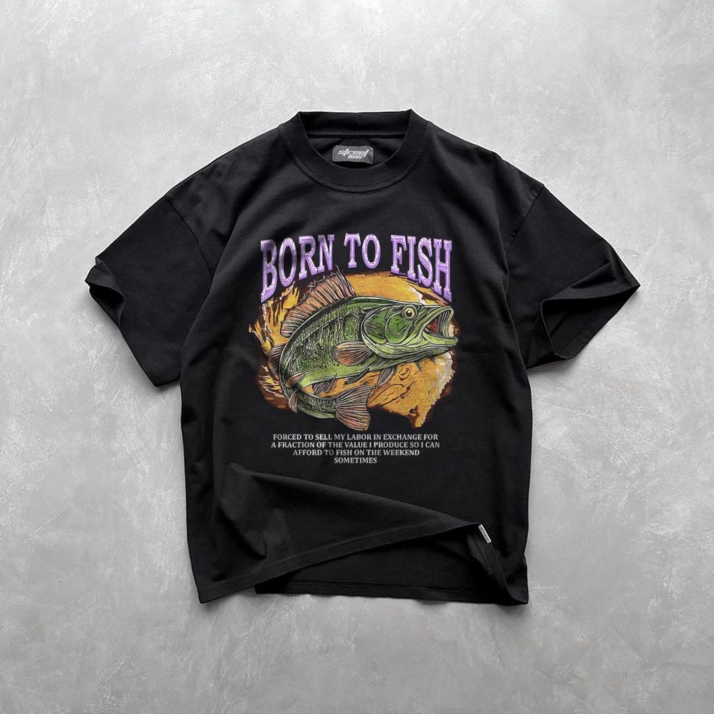Born To Fish Forced To Sell My Labor Fishing, Meme T-Shirt, Fishing Shirt For Men, Funny Fisher Tee, Husband Shirt, Gift, Dad Gifts Fishing