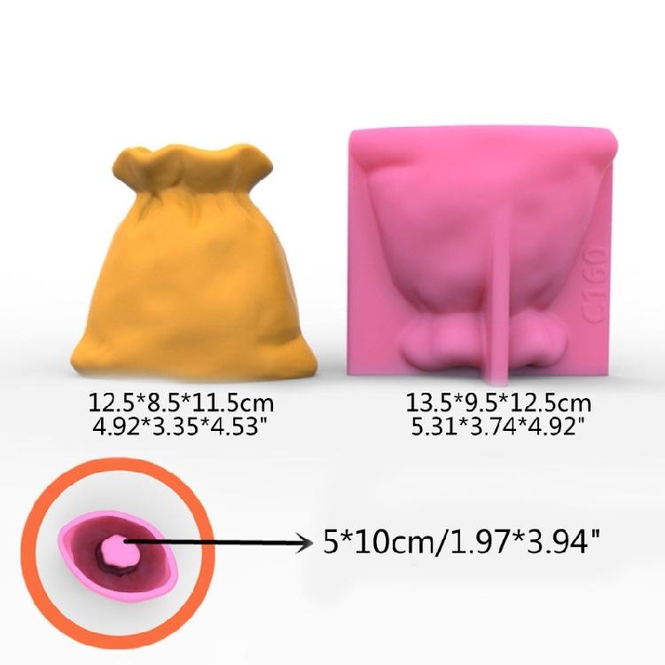 Sack Resin Molds Silicone for Vase, Epoxy Resin Mold for Flower Vase, Silicone Molds for Resin Casting, DIY Art Crafts