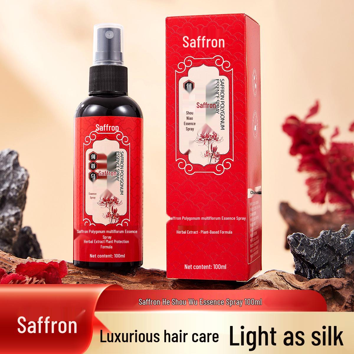 Shafanman Saffron He Shou Wu Refreshing Moisturizing Hair Essence Spray