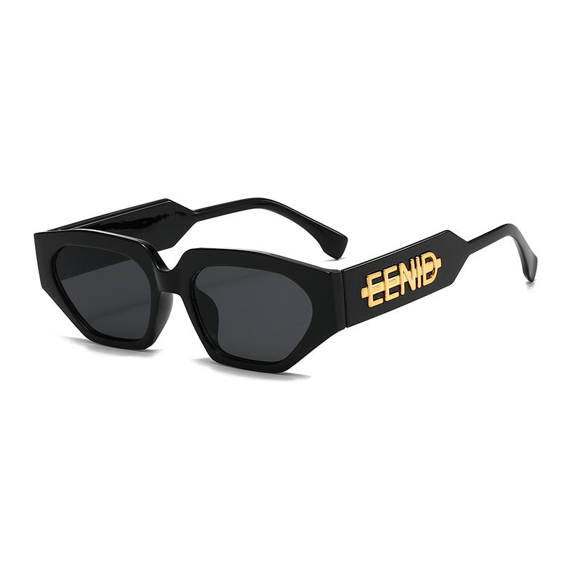 Luxury Square Small Frame Designer Male And Female Brands Driving Aviation Women'S Retro Sunshade Luxury Uv400 Sunglasses