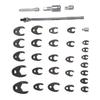 32Pcs 10 to 50mm Metric Tight Clearance Brake Line Wrench Set 3 8 1 2 3 4 Inch Drive Offset Open End Wrenches with