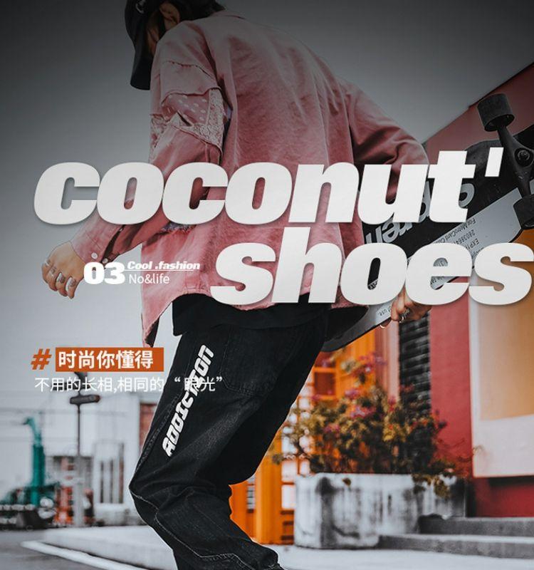 High-top men's shoes 2024 new summer sports and leisure board shoes breathable Korean version thick-soled heightening medium-top small white tide shoe