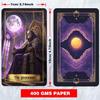 Mazzo di Carte dei Tarocchi Luna Viola Con Luna Viola Magica Per Intrattenimento e Sviluppo delle Abilità