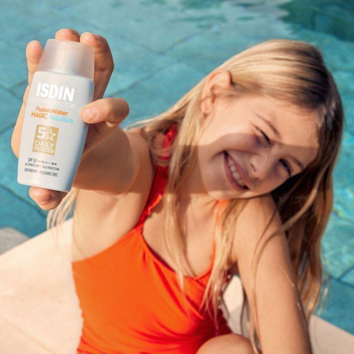 Crème Solaire - ISDIN - Fotoprotector Pediatrics - SPF 50+ - Résistant À L'eau - Safe-Eye Tech