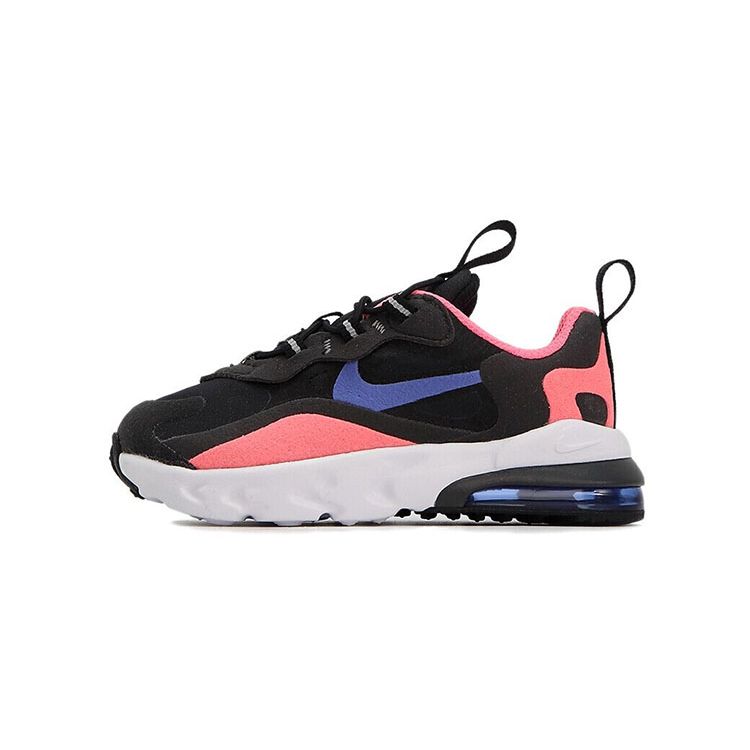 Nike Air Max 270 RT Low Top Sports Casual Shoes Baby Sneakers Black Pink CD2654-024