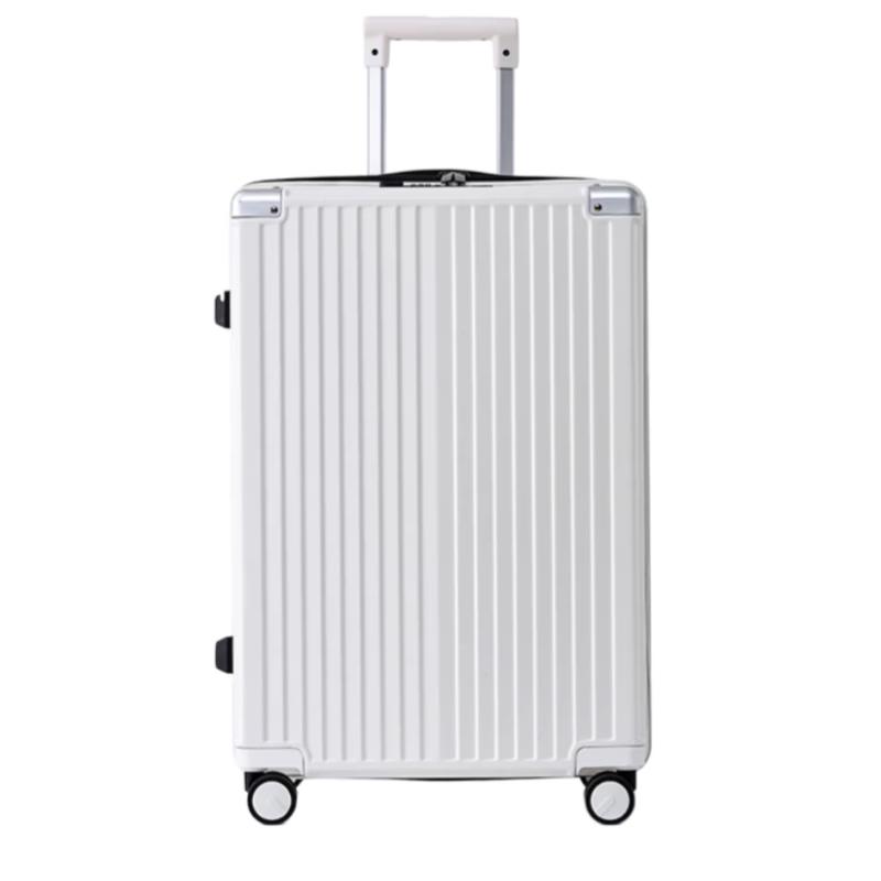 TOBOOG Expandable Hardside Luggage 20 Inch белый